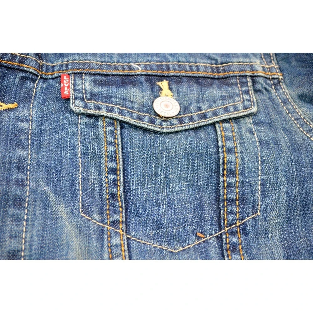 Levi's Blue Denim Trucker Jacket Girls‎ Size L (12-13 years)